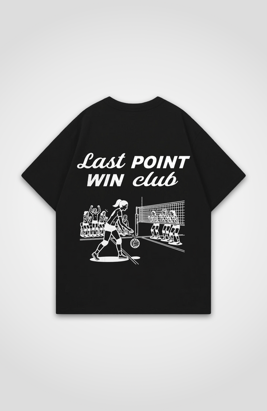 LAST POINT CLUB OVERSIZED SHIRT