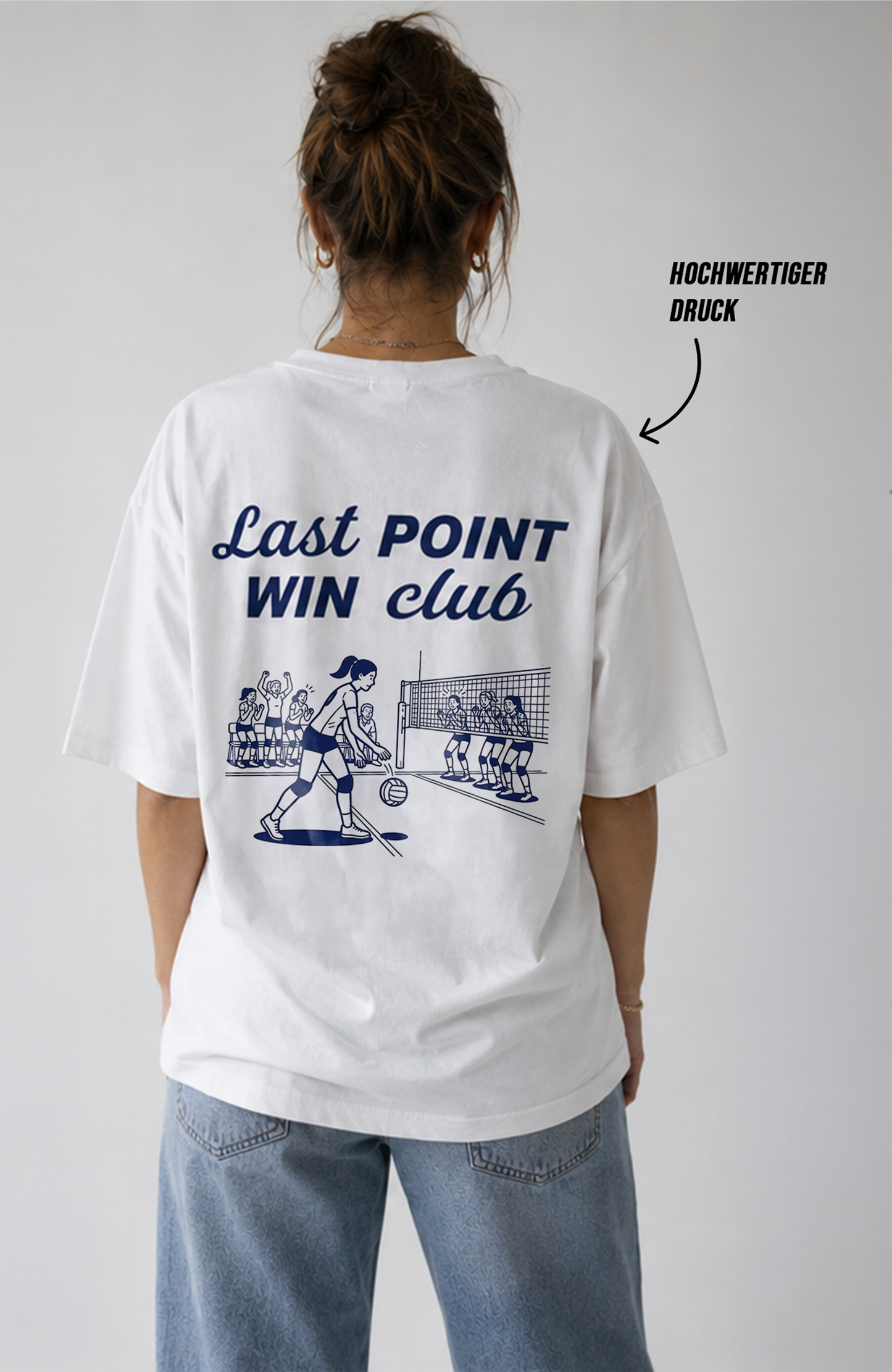 LAST POINT CLUB OVERSIZED SHIRT