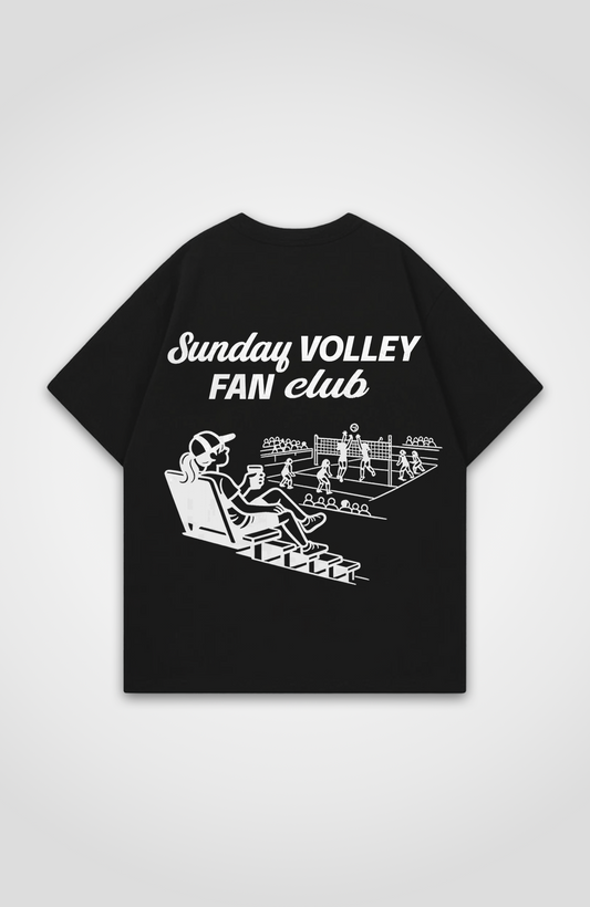 SUNDAY VOLLEY FAN CLUB OVERSIZED SHIRT