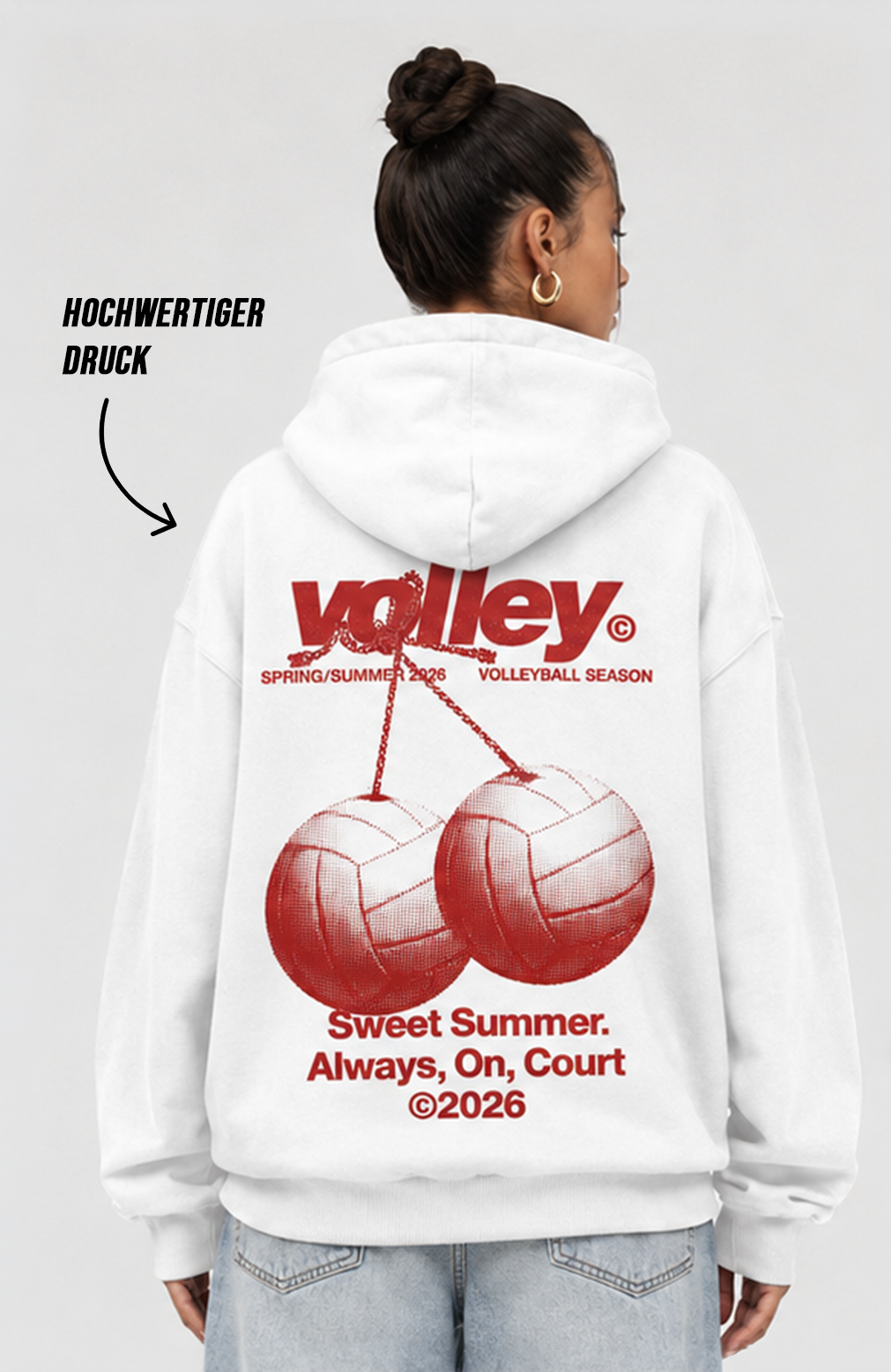 VOLLEY OVERSIZED HOODIE