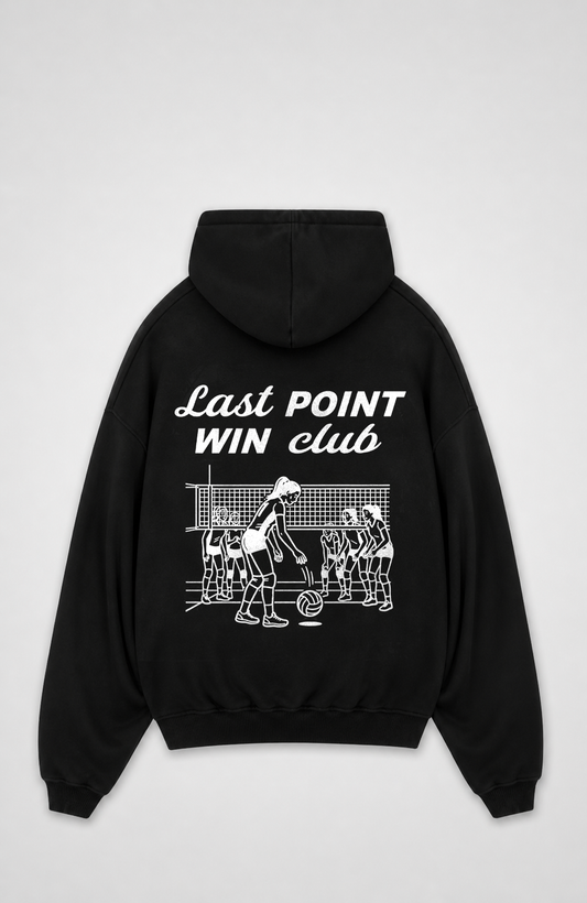 LAST POINT CLUB OVERSIZED HOODIE