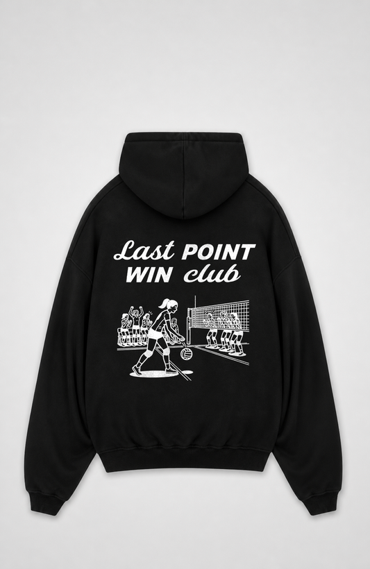 LAST POINT CLUB OVERSIZED HOODIE