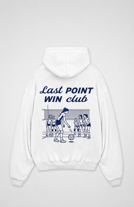LAST POINT CLUB OVERSIZED HOODIE