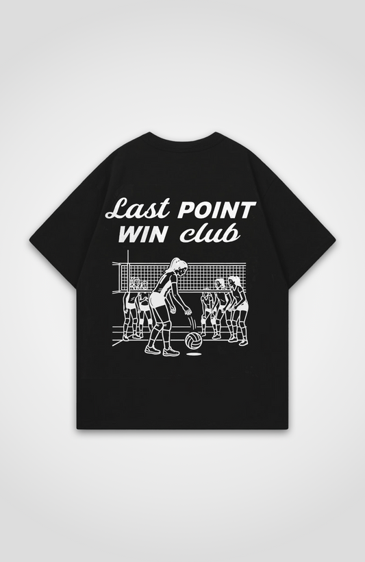 LAST POINT CLUB OVERSIZED SHIRT