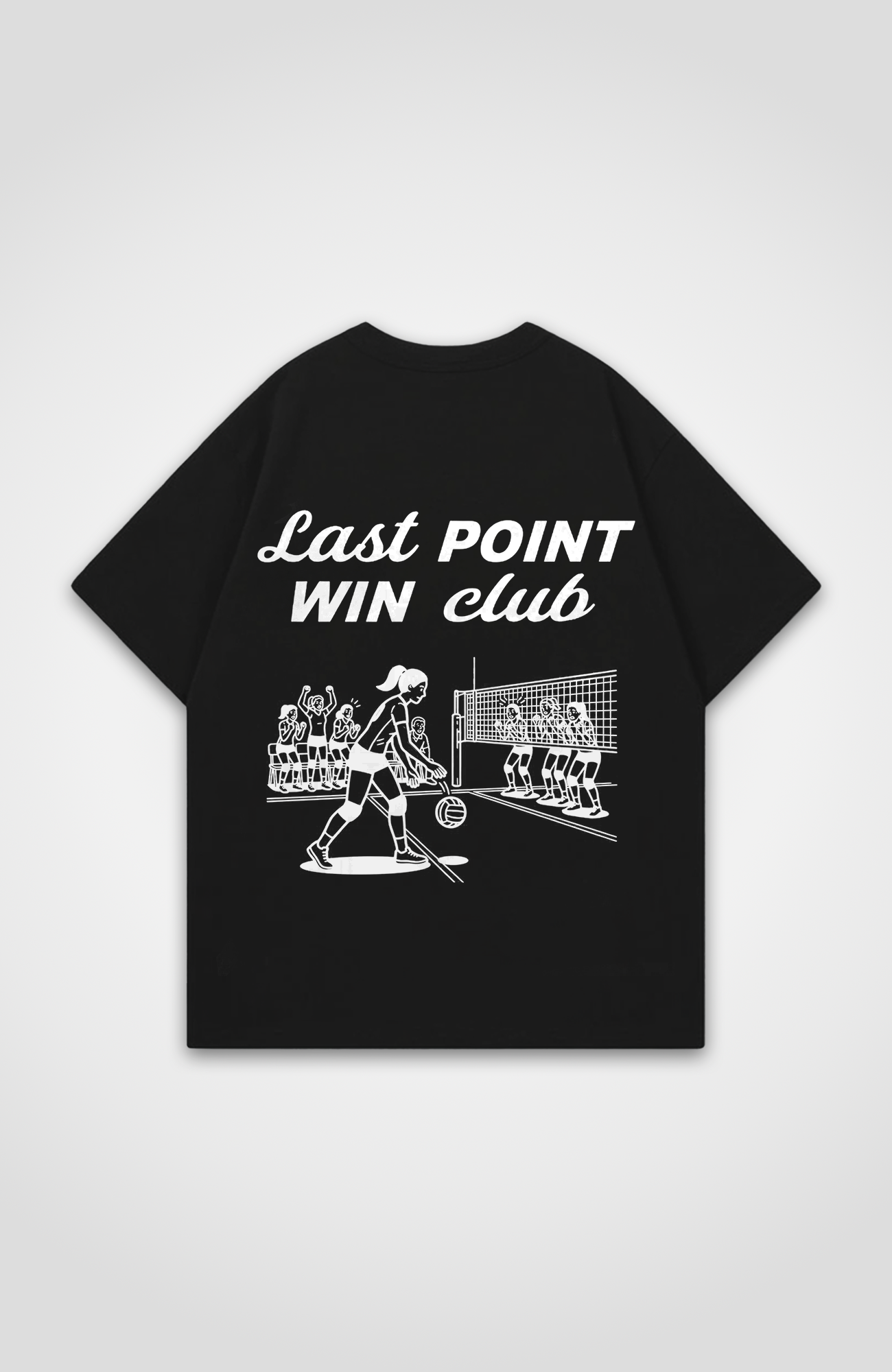 LAST POINT CLUB OVERSIZED SHIRT