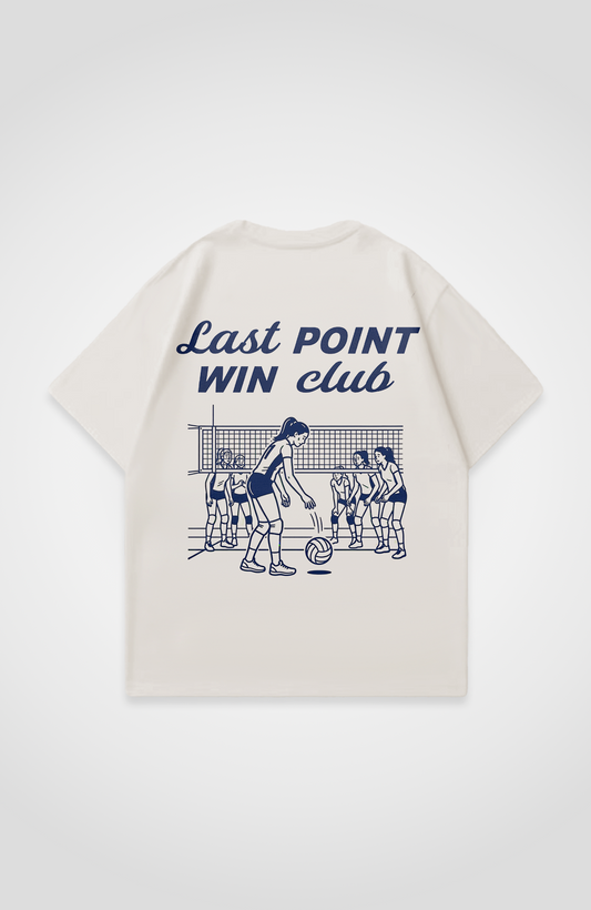 LAST POINT CLUB OVERSIZED SHIRT