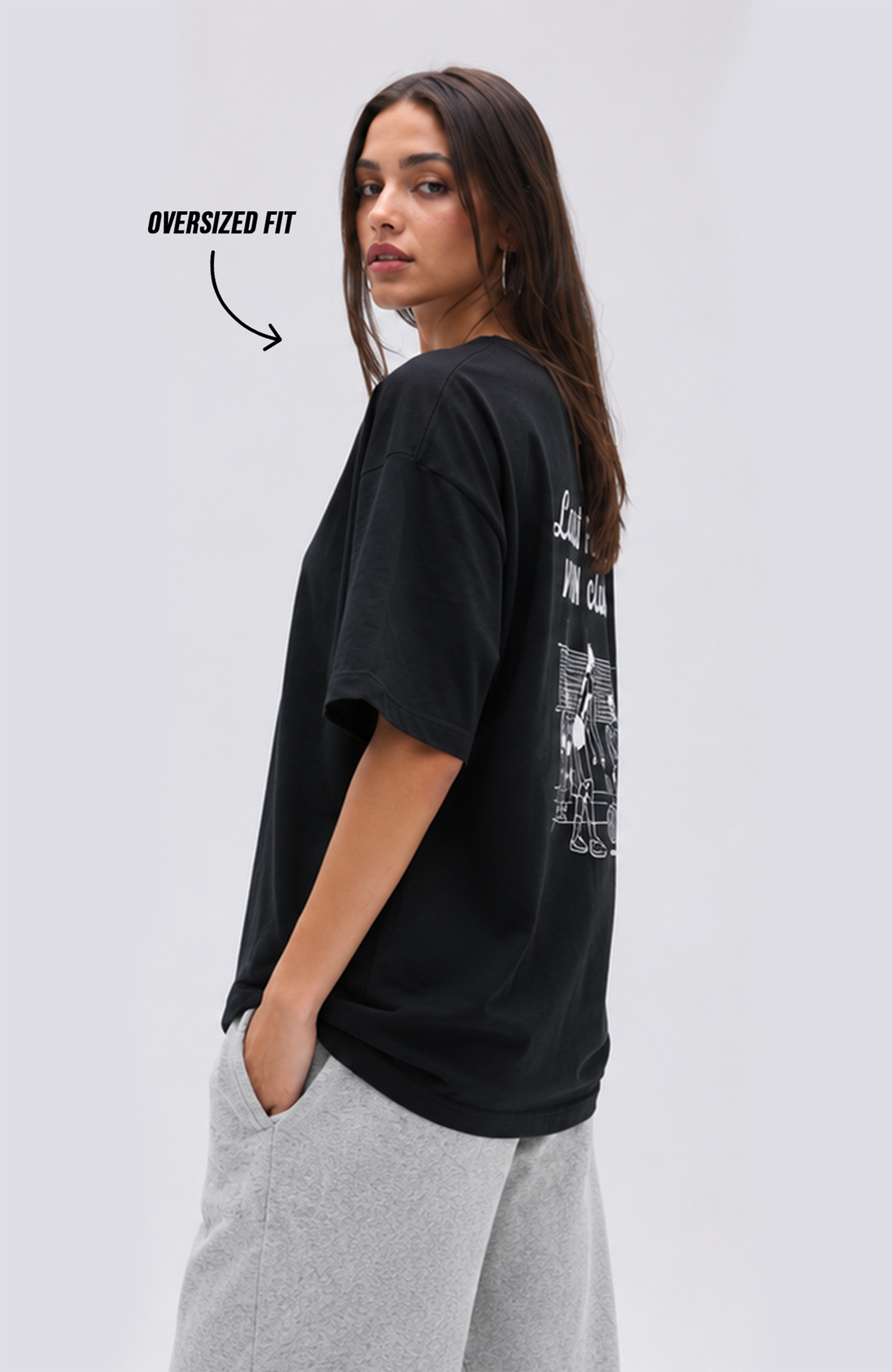 LAST POINT CLUB OVERSIZED SHIRT