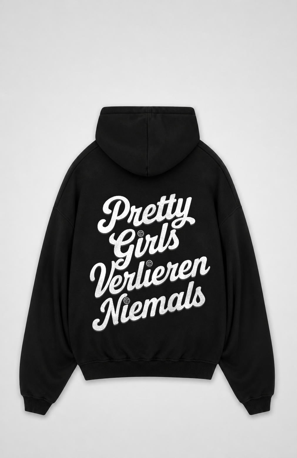 PRETTY GIRLS VERLIEREN NIEMALS OVERSIZED HOODIE