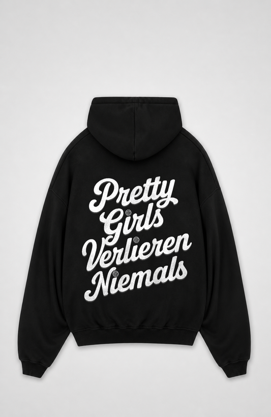 PRETTY GIRLS VERLIEREN NIEMALS OVERSIZED HOODIE