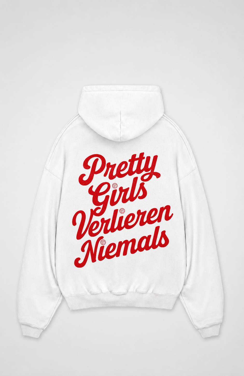 PRETTY GIRLS VERLIEREN NIEMALS OVERSIZED HOODIE