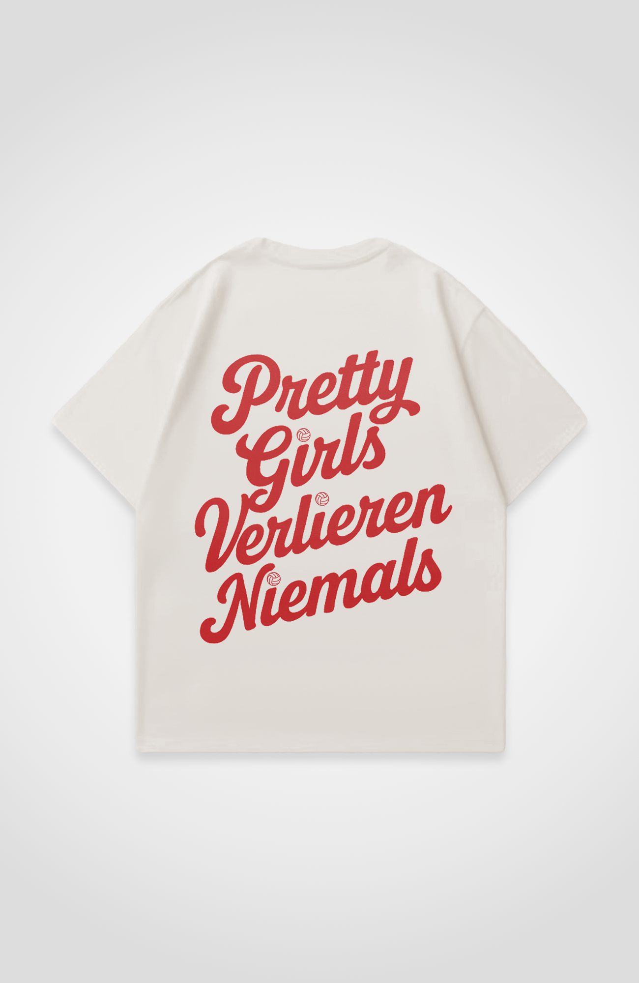 PRETTY GIRLS VERLIEREN NIEMALS OVERSIZED SHIRT