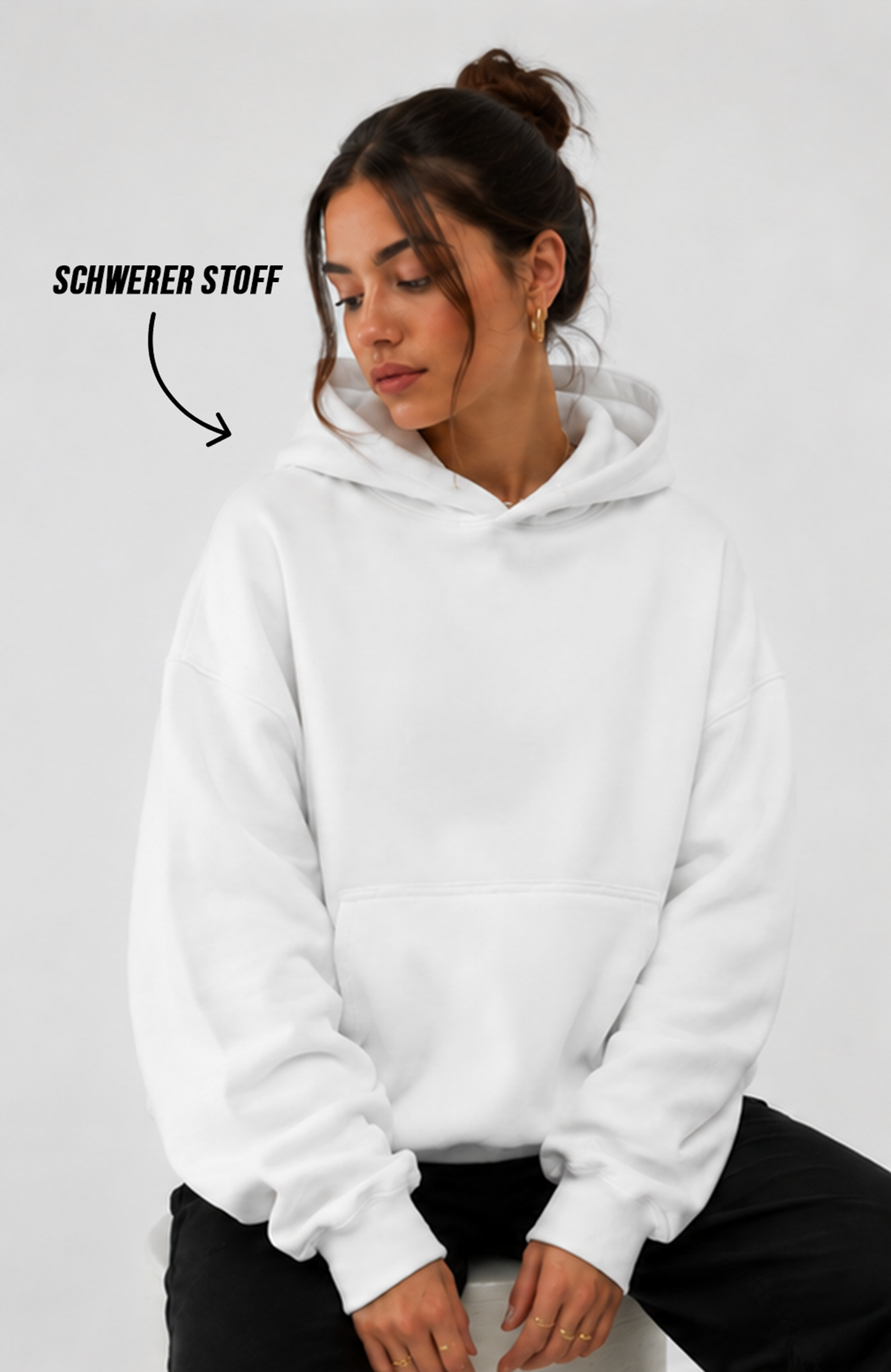 PRETTY GIRLS VERLIEREN NIEMALS OVERSIZED HOODIE