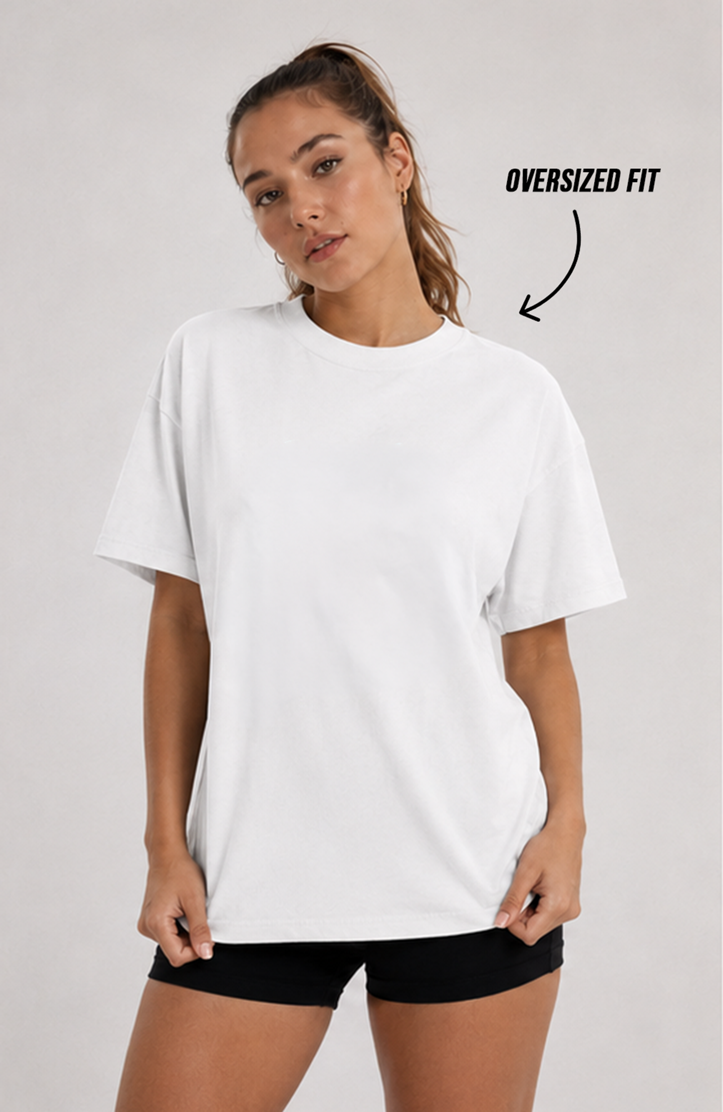 PRETTY GIRLS VERLIEREN NIEMALS OVERSIZED SHIRT