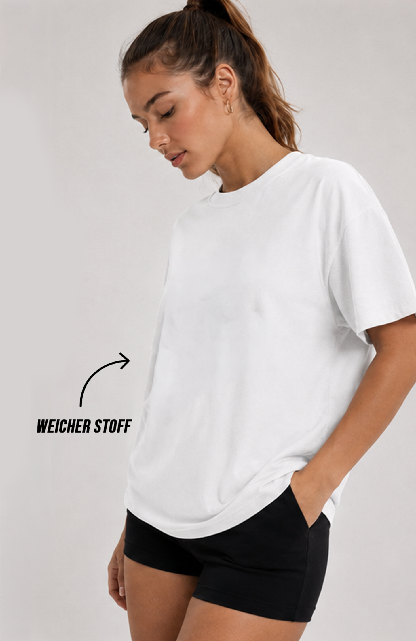 PRETTY GIRLS VERLIEREN NIEMALS OVERSIZED SHIRT