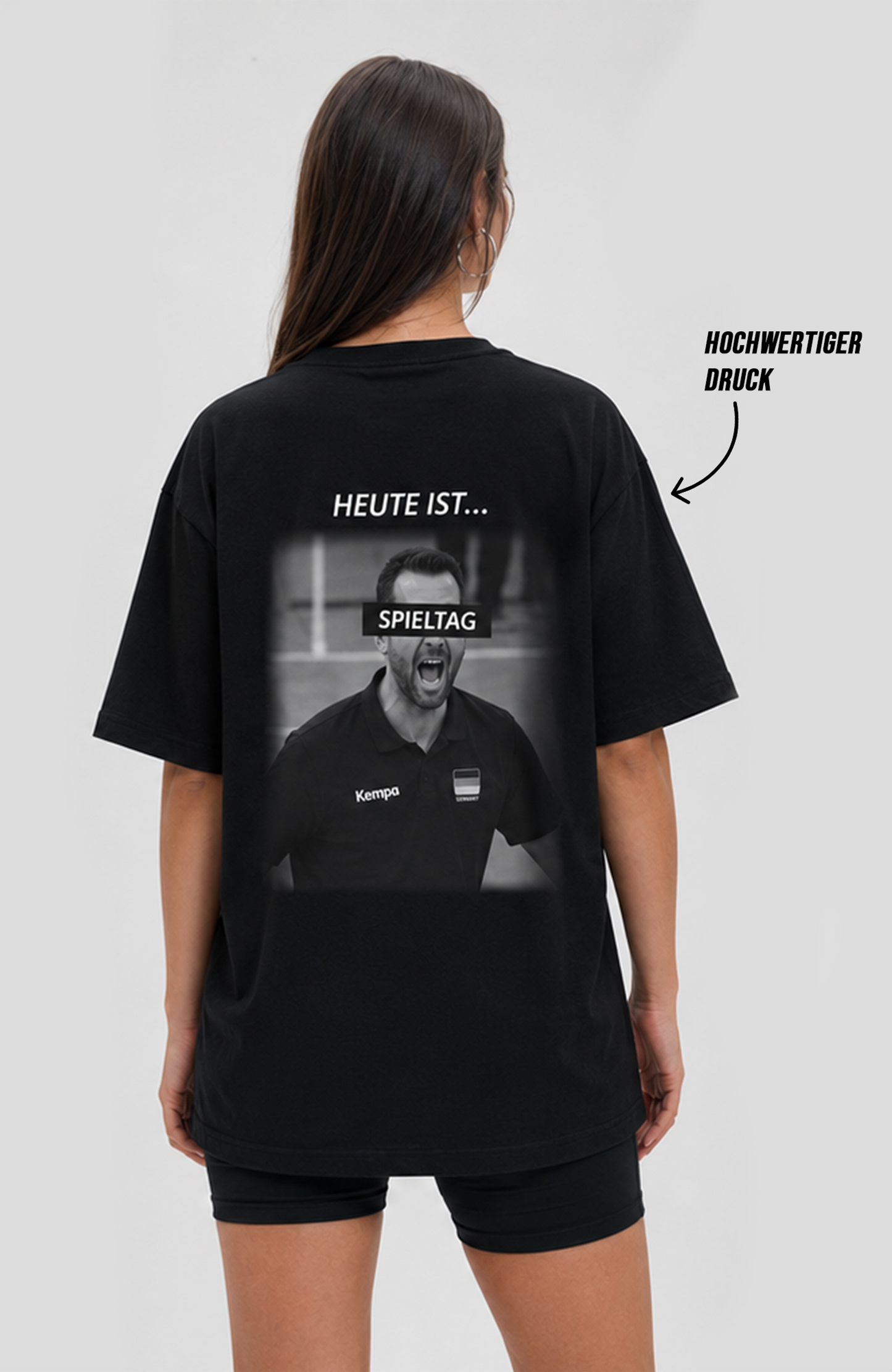 HEUTE IST SPIELTAG OVERSIZED SHIRT