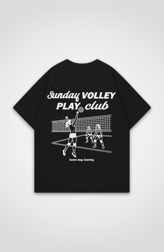 SUNDAY VOLLEY PLAY CLUB OVERSIZED SHIRT