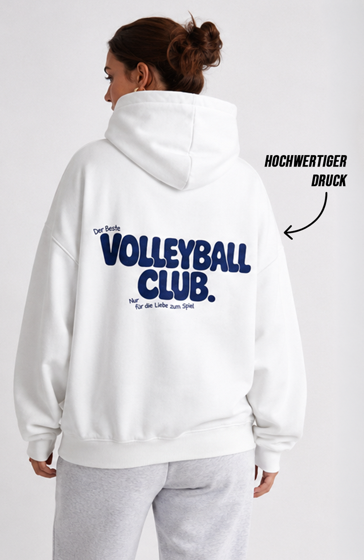 VOLLEYBALL CLUB OVERSIZED HOODIE
