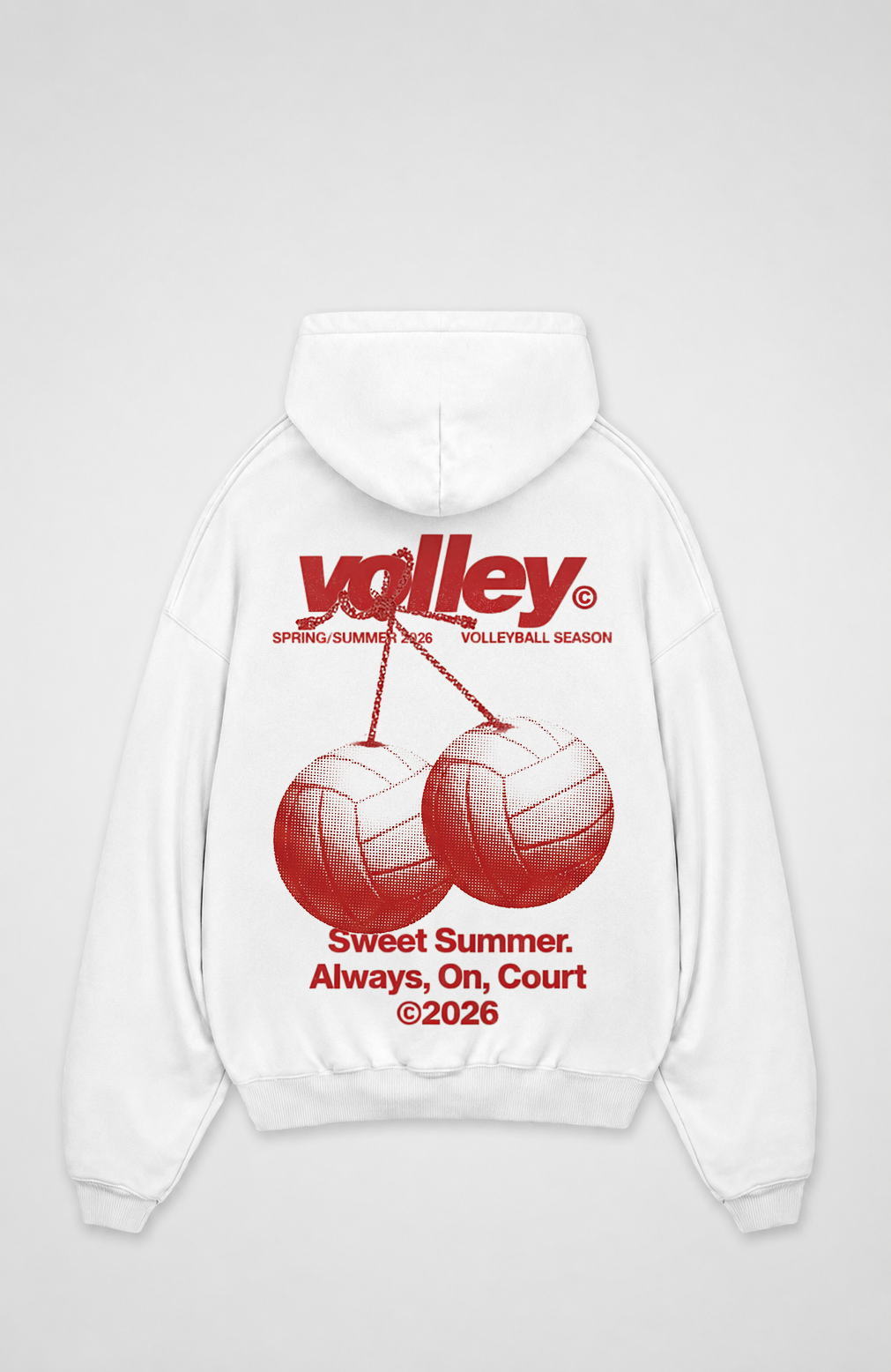 VOLLEY OVERSIZED HOODIE